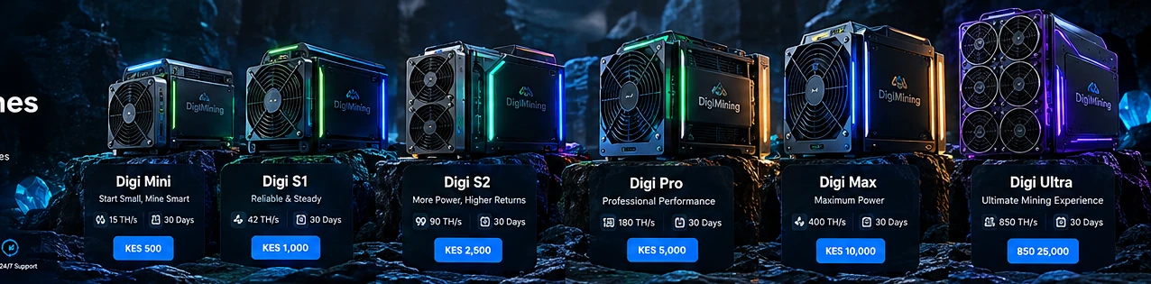 DigiMining cloud mining fleet